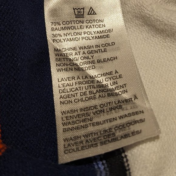 Lord & Taylor Striped Round Neck Cardigan XL - Picture 7 of 7